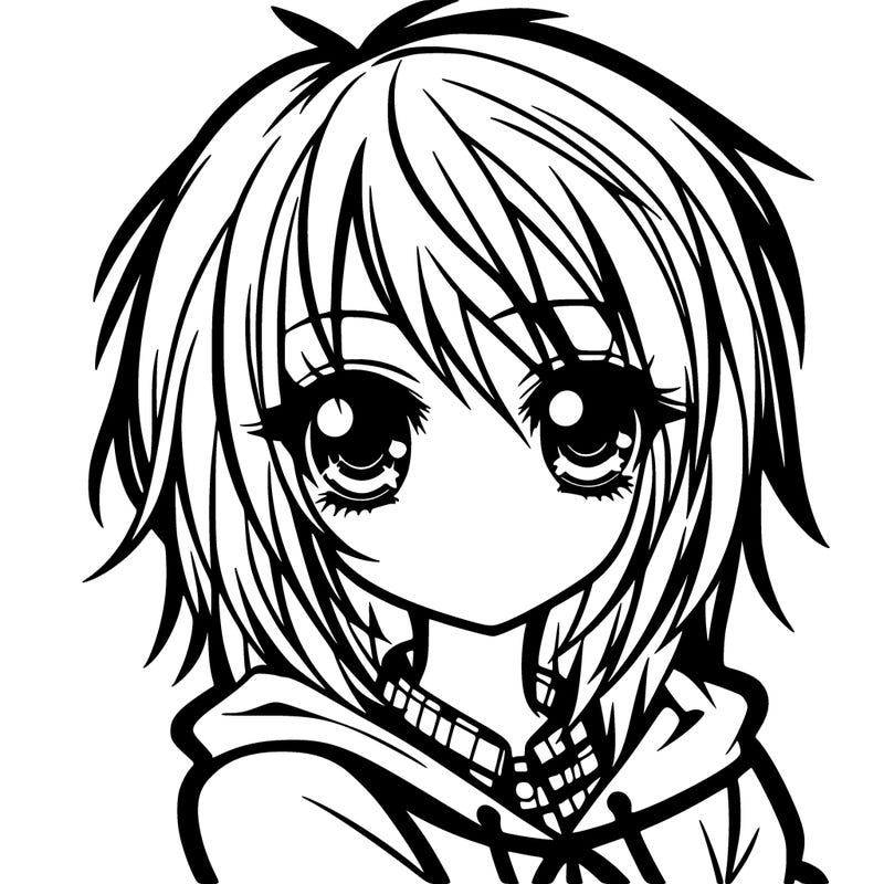 manga emo girl