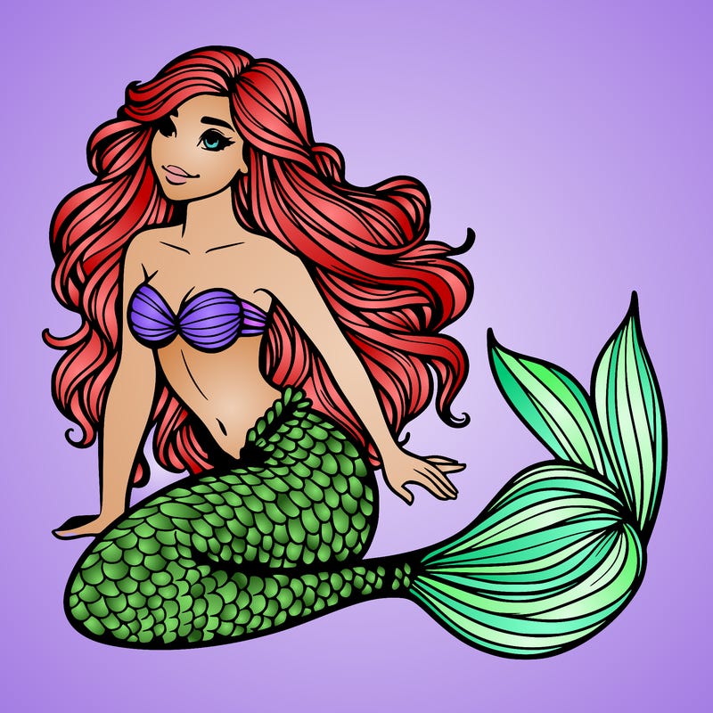 realistic mermaid