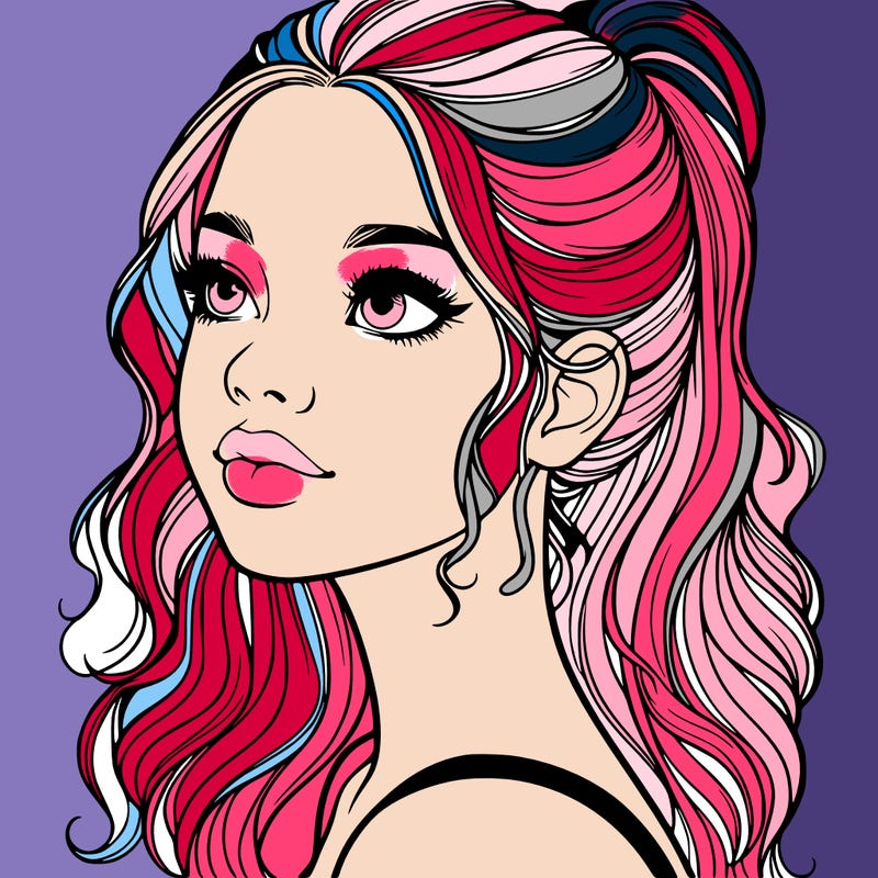 beautiful realistic girl