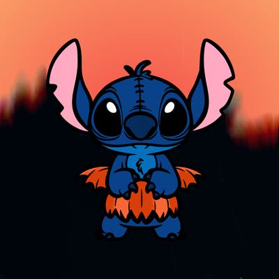 halloween stitch