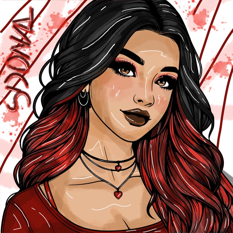 detailed realistic girl