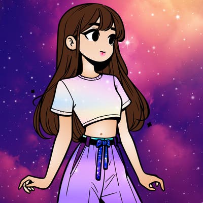 girl in a cute crop top