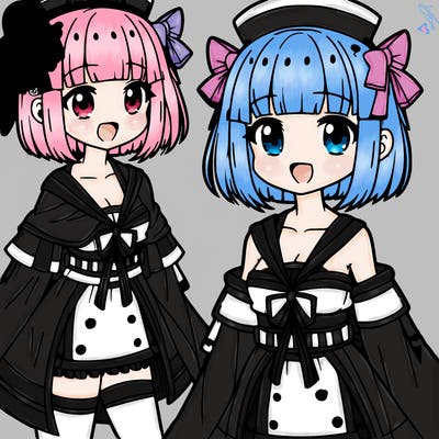 anime girl in costume