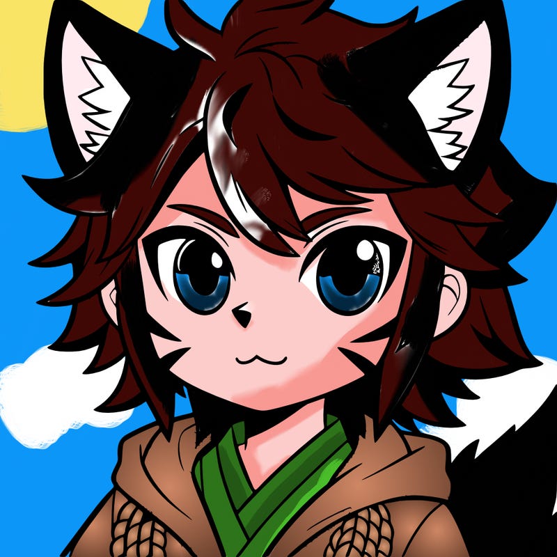 wolf anime boy