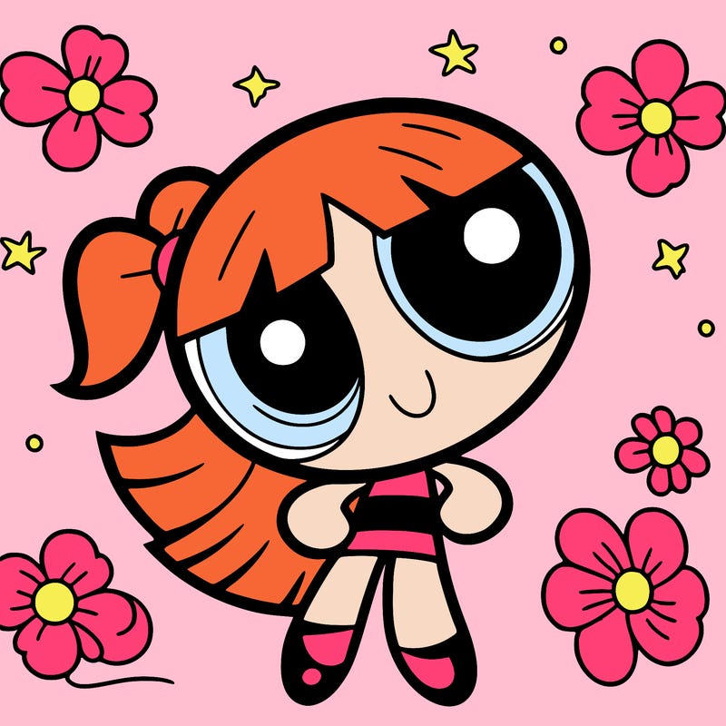 a powerpuff girl