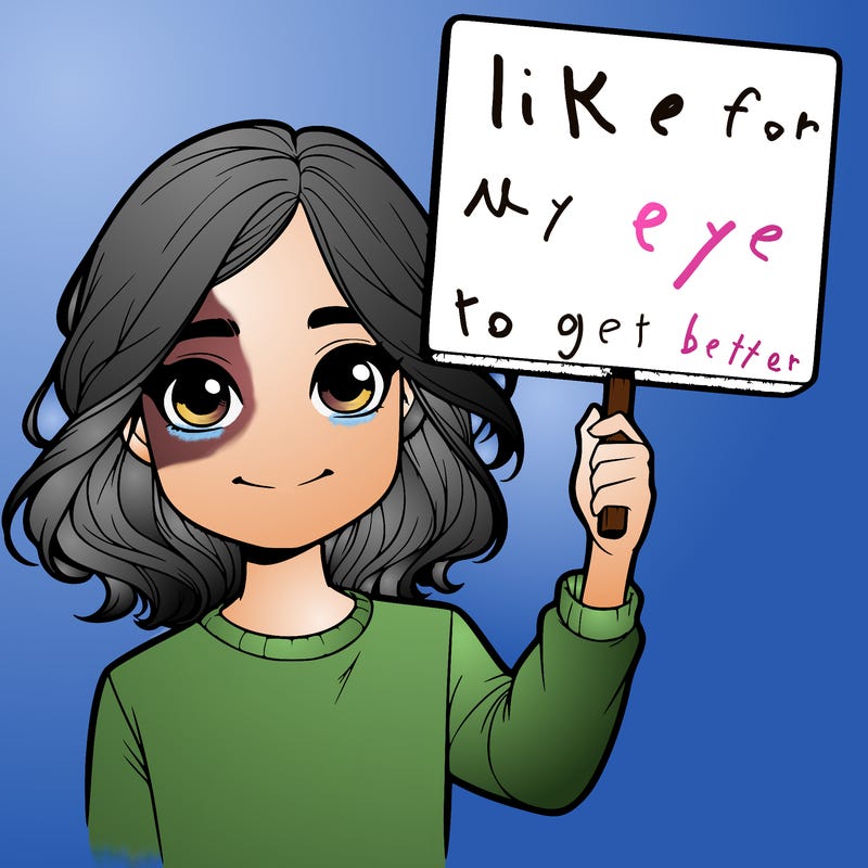 realistic girl holding up a sign