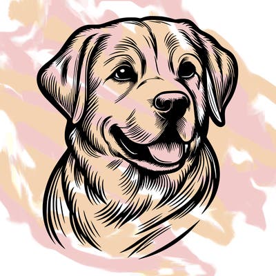realistic dog