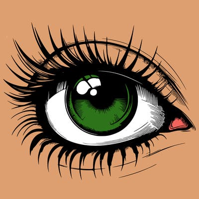 realistic eye