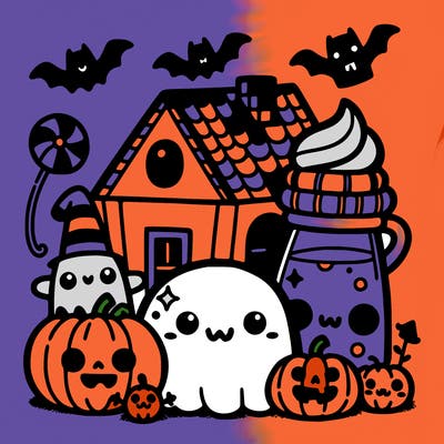 cute easy haloween