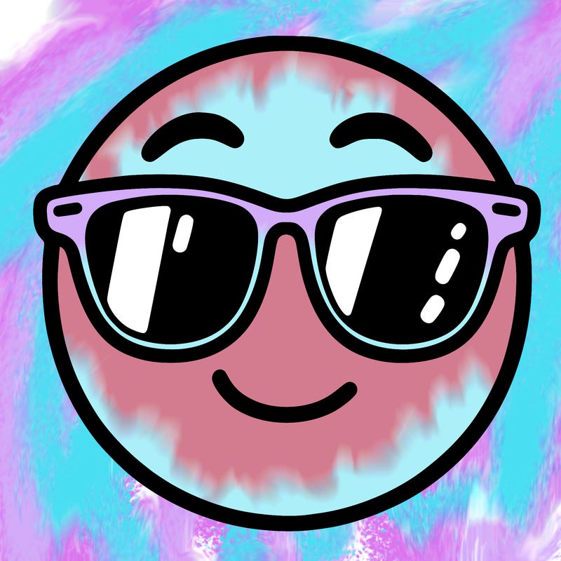 emoji with sunglasses