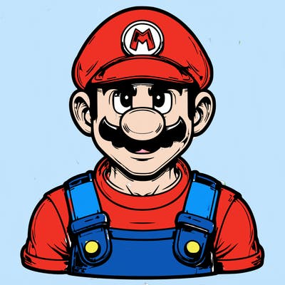realistic mario