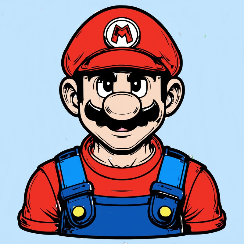 realistic mario