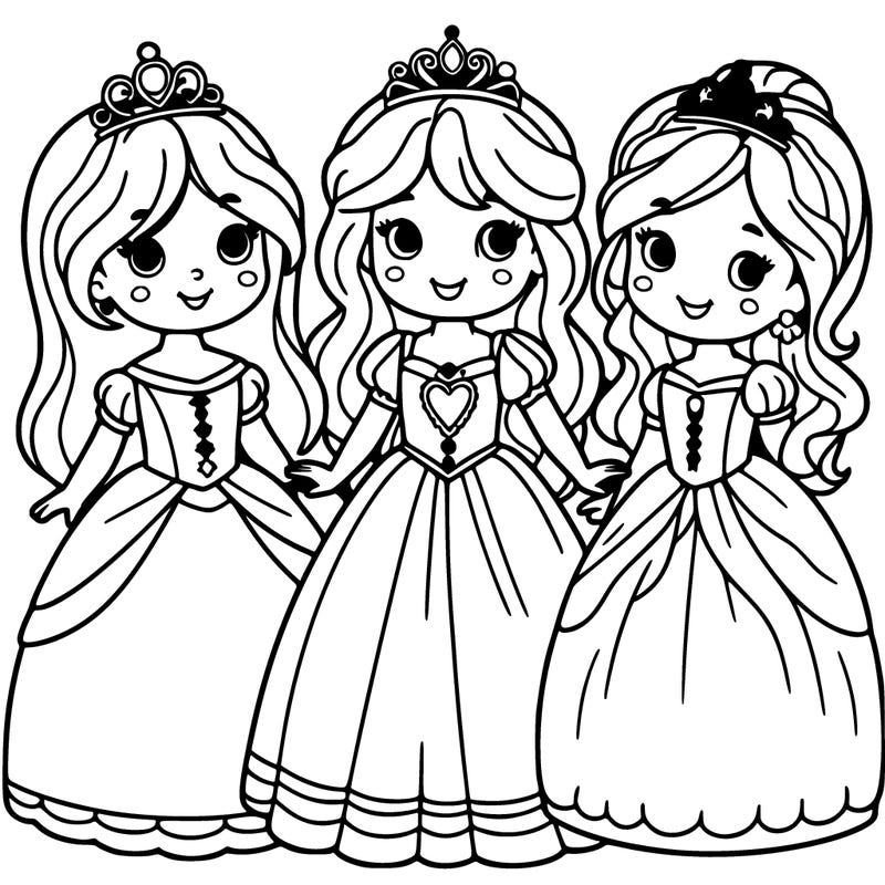 three princesses
