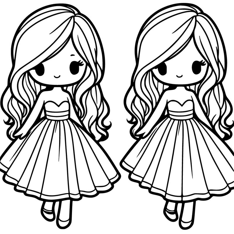 girl in a flowy dress