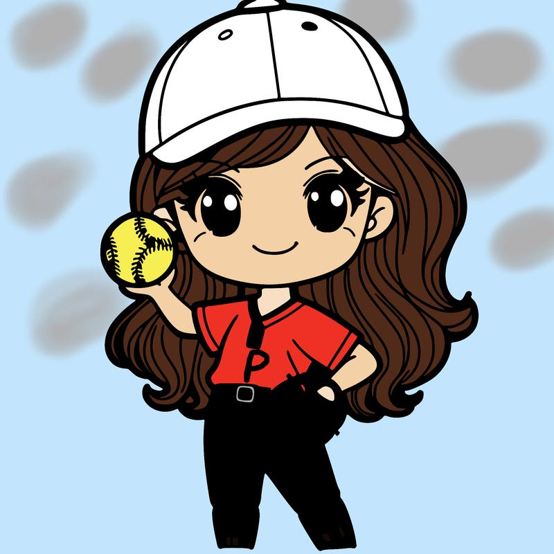 softball girl