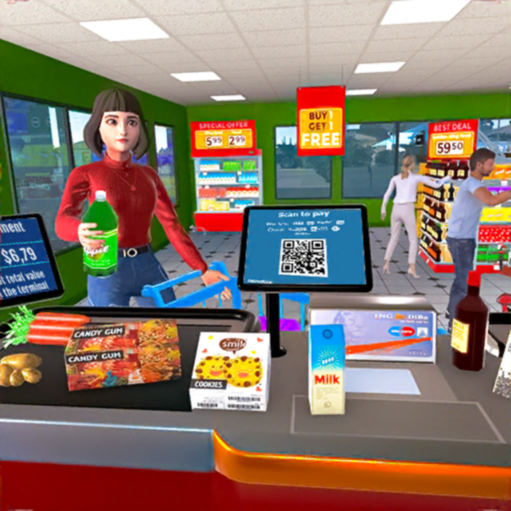 Superstore Simulator Manager - Games App | MWM