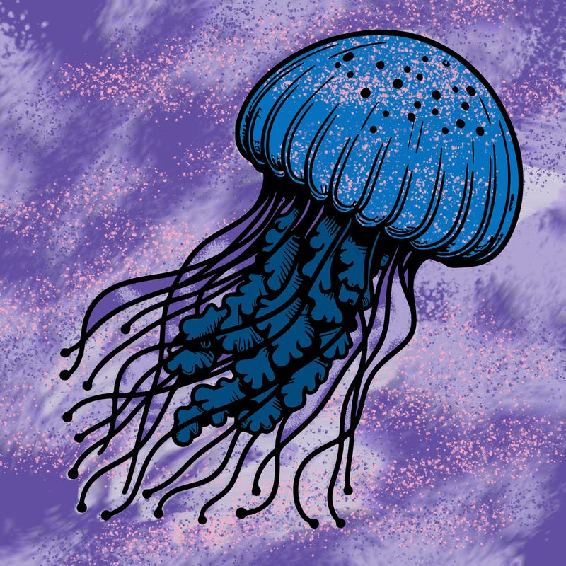 realistic jellyfish