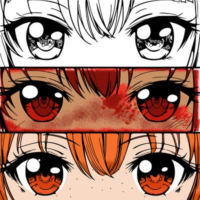anime eyes