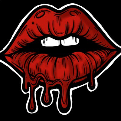 lips that look realistic and drip