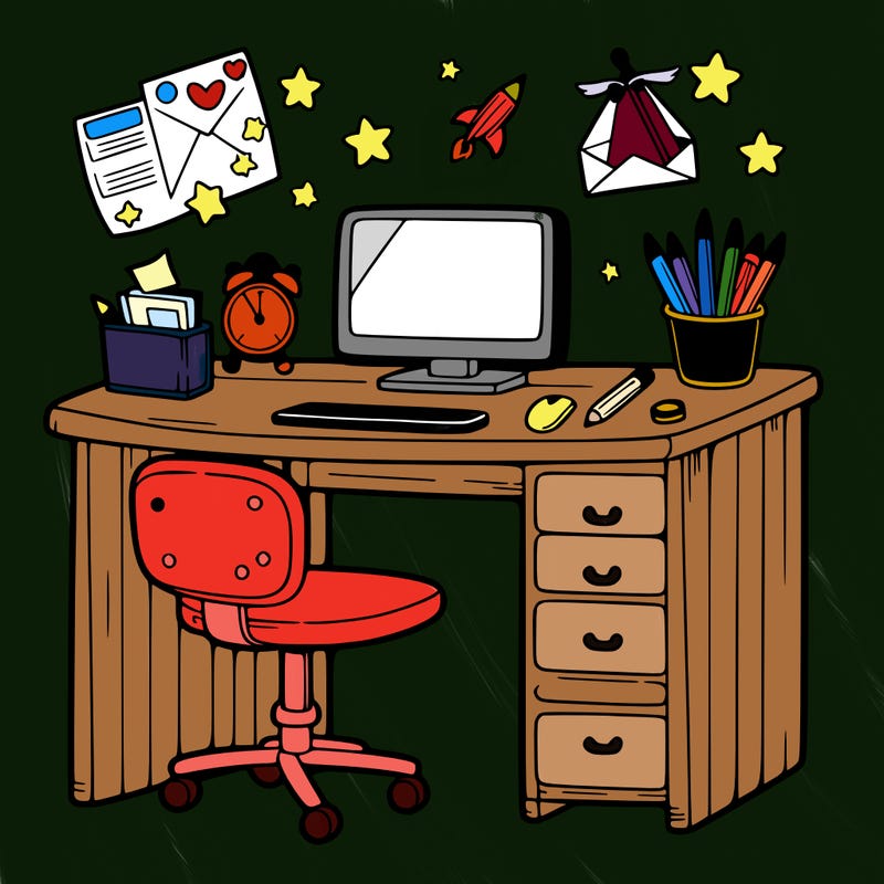 a desk