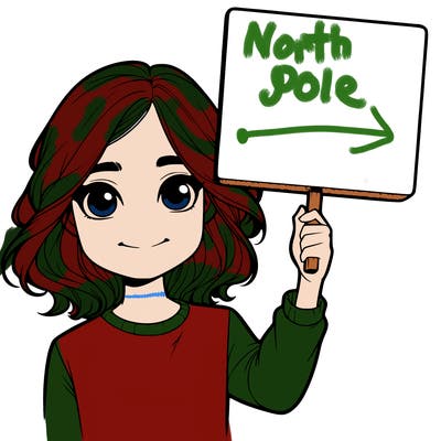 realistic girl holding up a sign