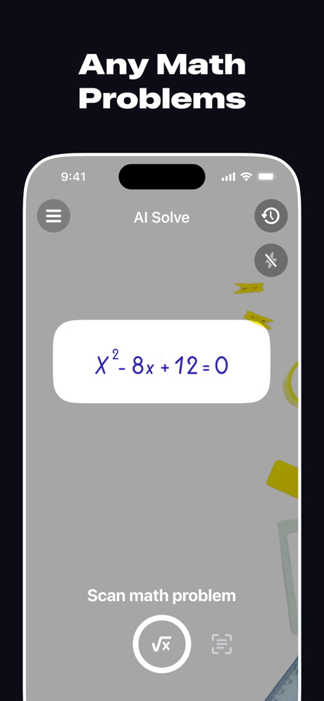 AI Solve Math Homework Helper - Education App | MWM