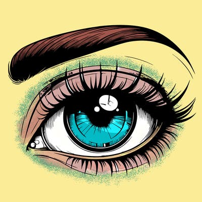realistic eye