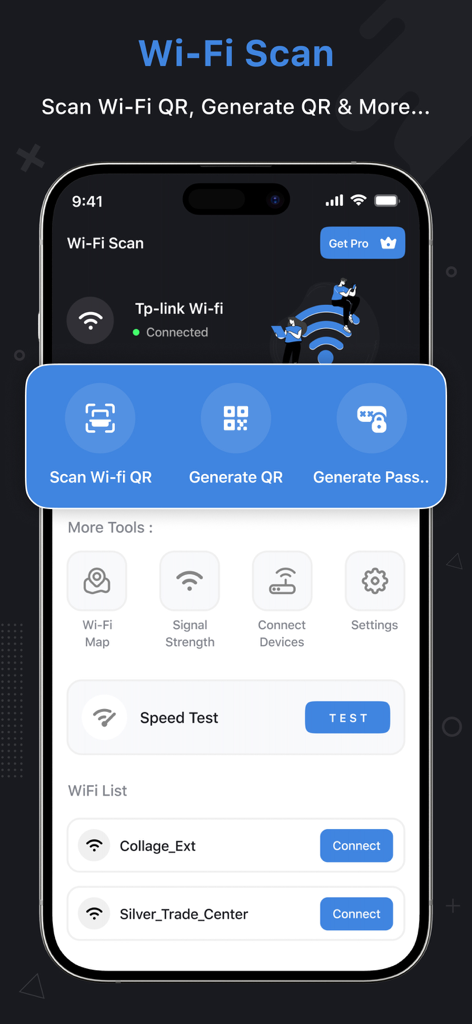 WiFi Scan : Show Wi-Fi App - Utilities App | MWM