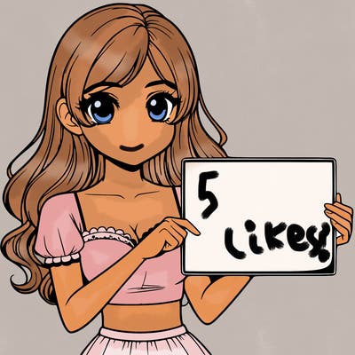 realistic pretty girl holding blank sign