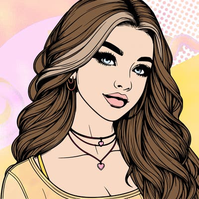 detailed realistic girl