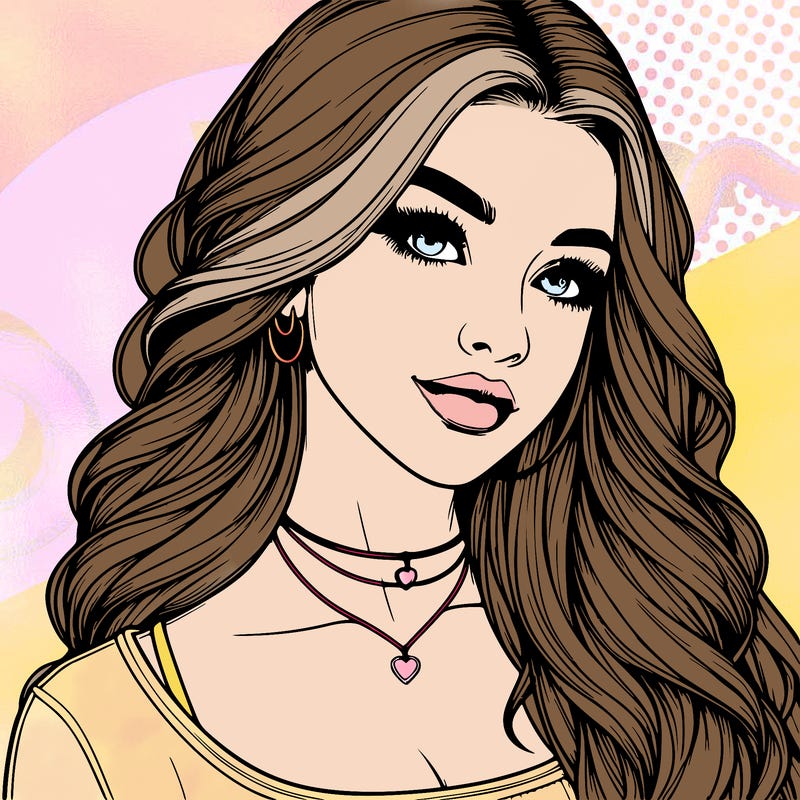 detailed realistic girl