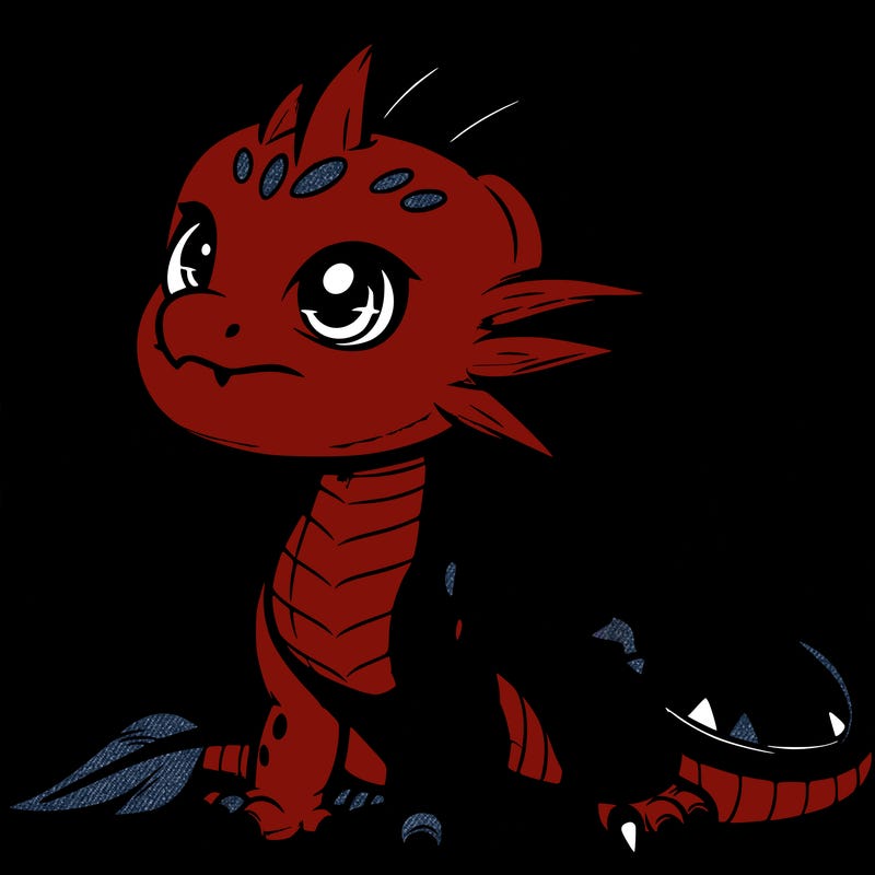 fierce baby night dragon