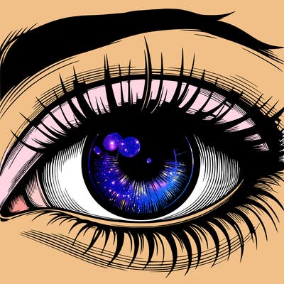 realistic eye