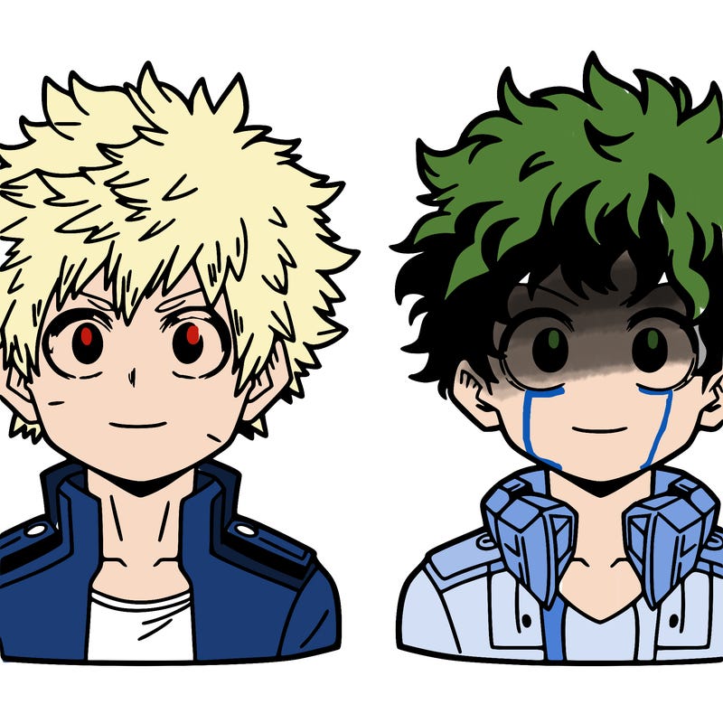 bakugo and deku