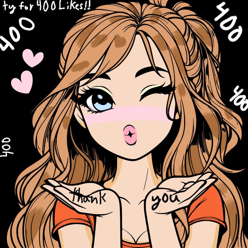 realistic girl winking and blowing a kiss while making heart hands