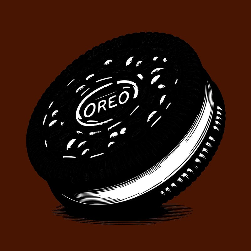 realistic oreo