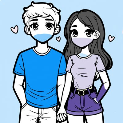 boyfriend and girlfriend