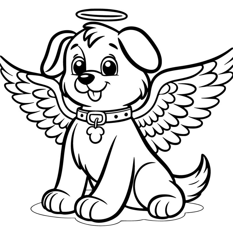 dog with wings