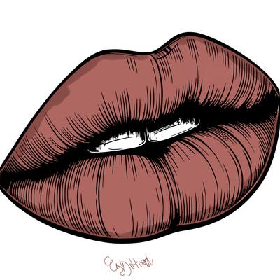 realistic lips