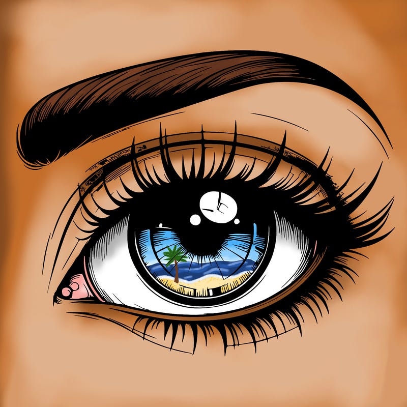realistic eye