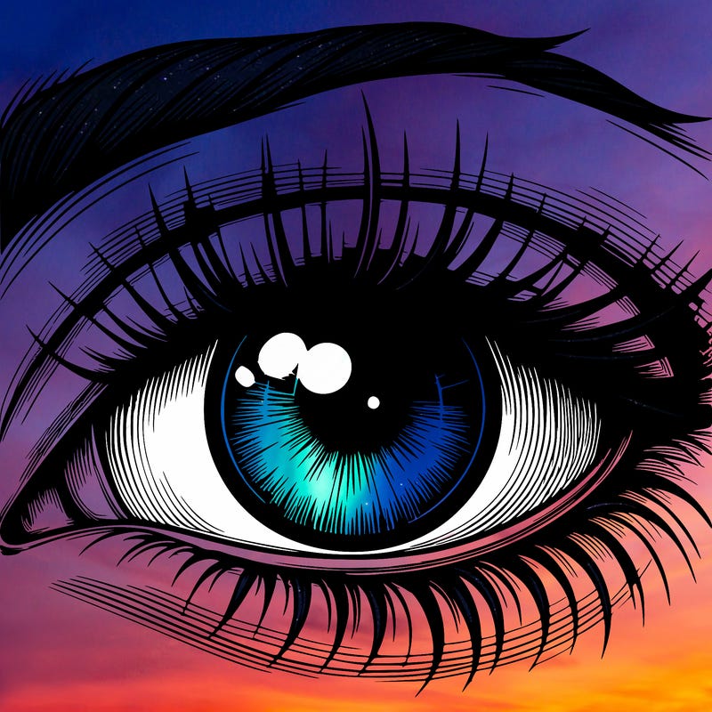 realistic eye