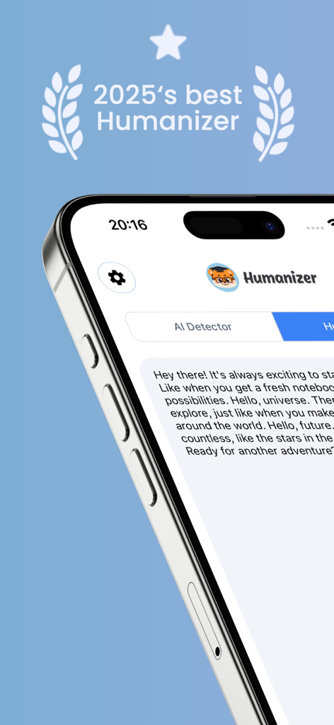 HumanizeAI - Detect & humanize - Utilities App | MWM