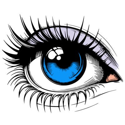 realistic eye