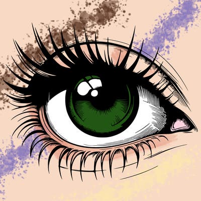 realistic eye