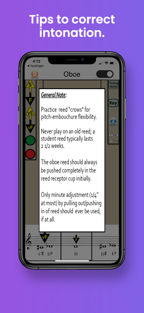 Oboe Fingering & Tuning - Guía de entonación de oboe y consejos de mantenimiento de cañas