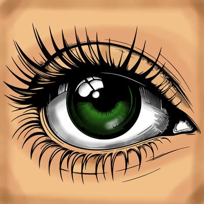 realistic eye