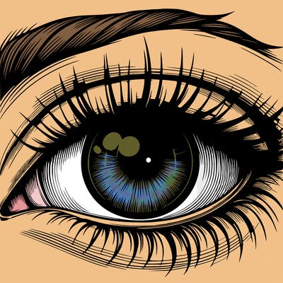 realistic eye
