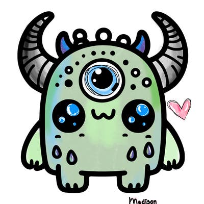 cute monster