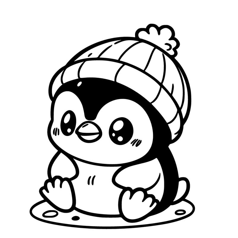 baby penguin