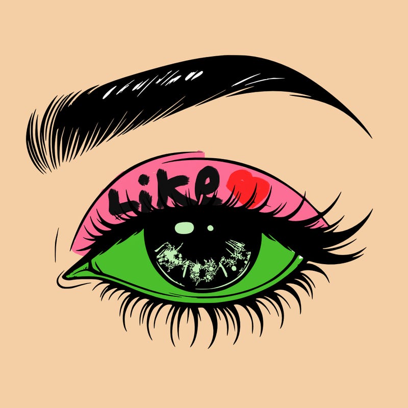 eye closed realistic